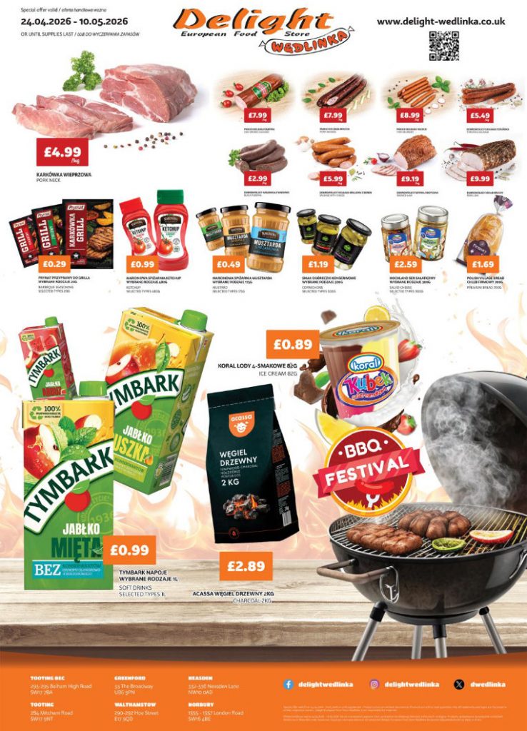 Delight Wedlinka promocje 24.04 - 10.05.2026