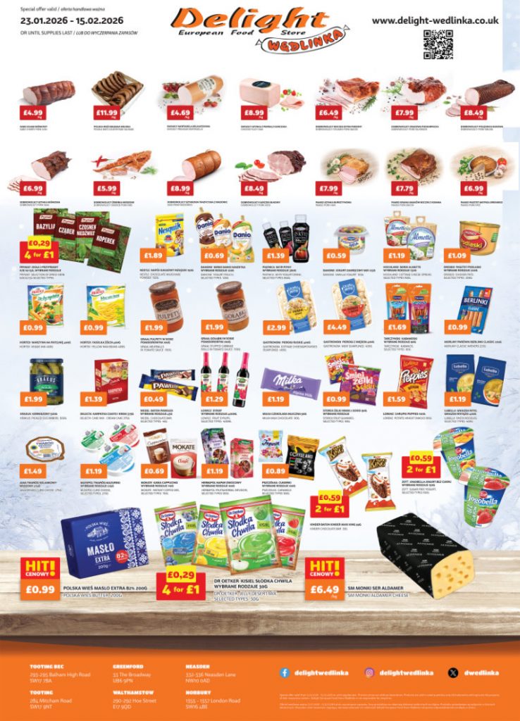 Delight Wedlinka - Promocje Styczeń 2026